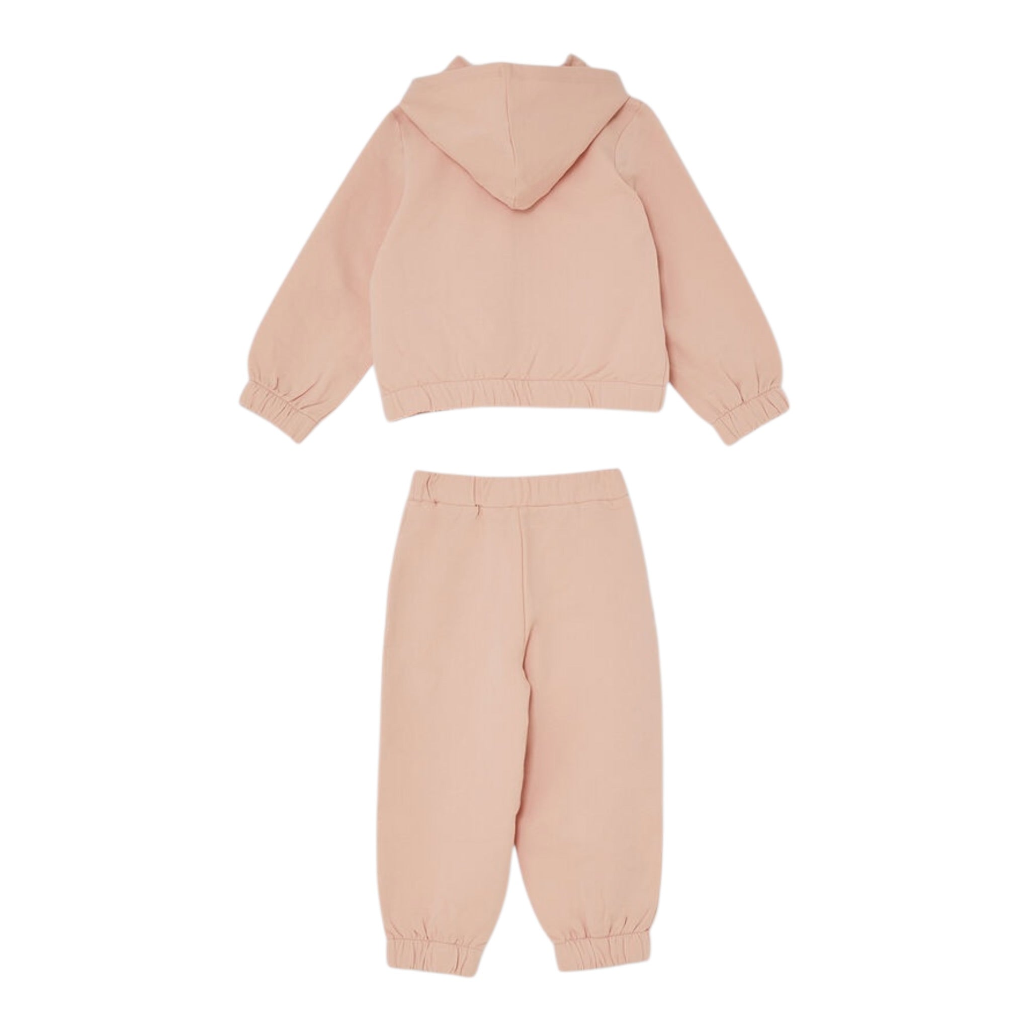 Liu Jo Completo 2 Pezzi Felpa-Pantalone tinta unita Rosa per Bambina KF5044 ROSA LIU JO 
