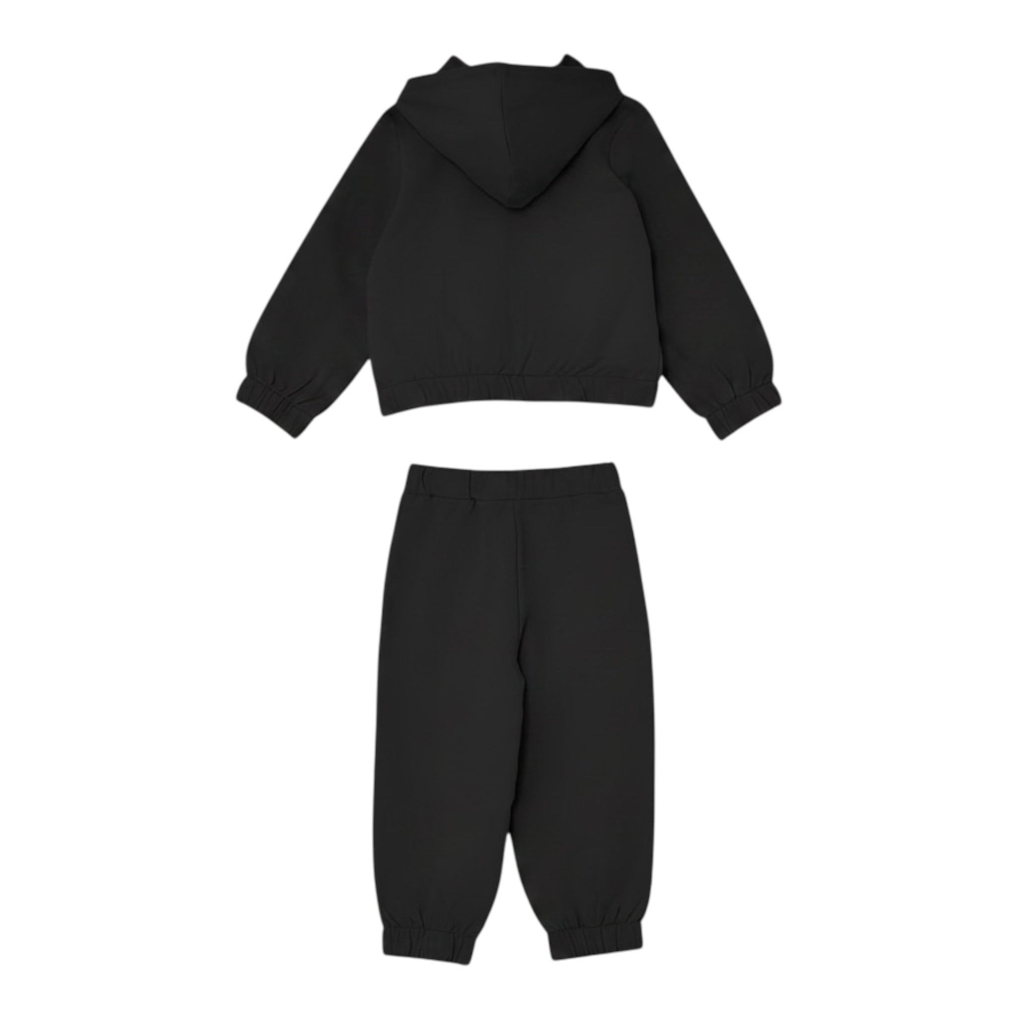 Liu Jo Completo 2 Pezzi Felpa-Pantalone tinta unita Nero per Bambina KF5044XXJ NERO LIU JO 