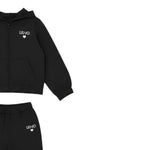 Liu Jo Completo 2 Pezzi Felpa-Pantalone tinta unita Nero per Bambina KF5044XXJ NERO LIU JO 