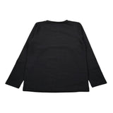 Liu Jo Shirt Girocollo tinta unita con Brillantini Nero per Bambina KF5048JJ NERO LIU JO 
