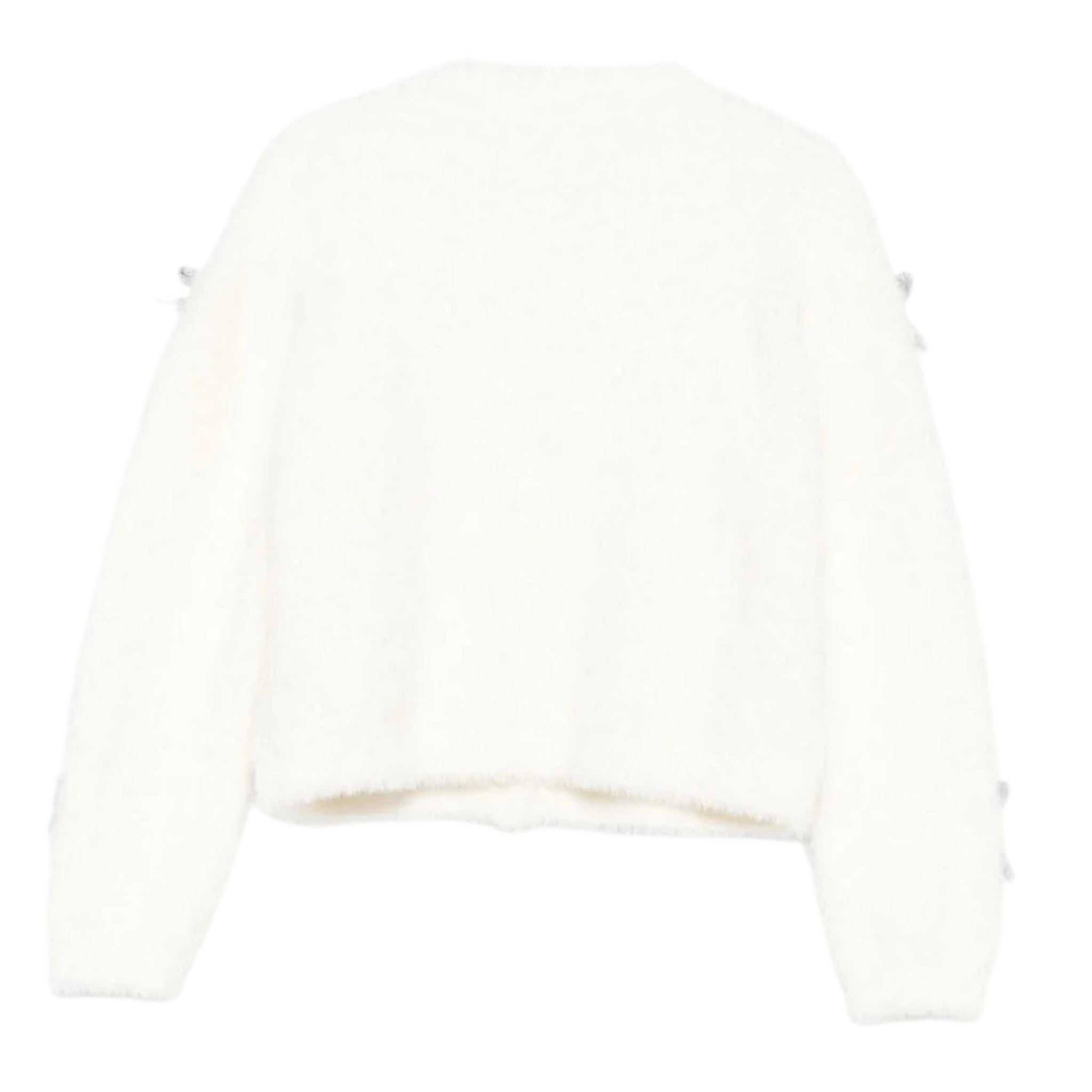 Liu Jo Maglia tinta unita con Applicazioni Bianco per Bambina KF5051 BIANCO LIU JO 