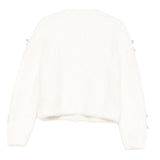 Liu Jo Maglia tinta unita con Applicazioni Bianco per Neonata KF5051N BIANCO LIU JO 