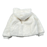 Liu Jo Pelliccia Tinta Uita con Zip E Cappuccio Bianco per Bambina KF5058XXX BIANCO LIU JO 