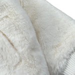 Liu Jo Pelliccia Tinta Uita con Zip E Cappuccio Bianco per Bambina KF5058XXX BIANCO LIU JO 
