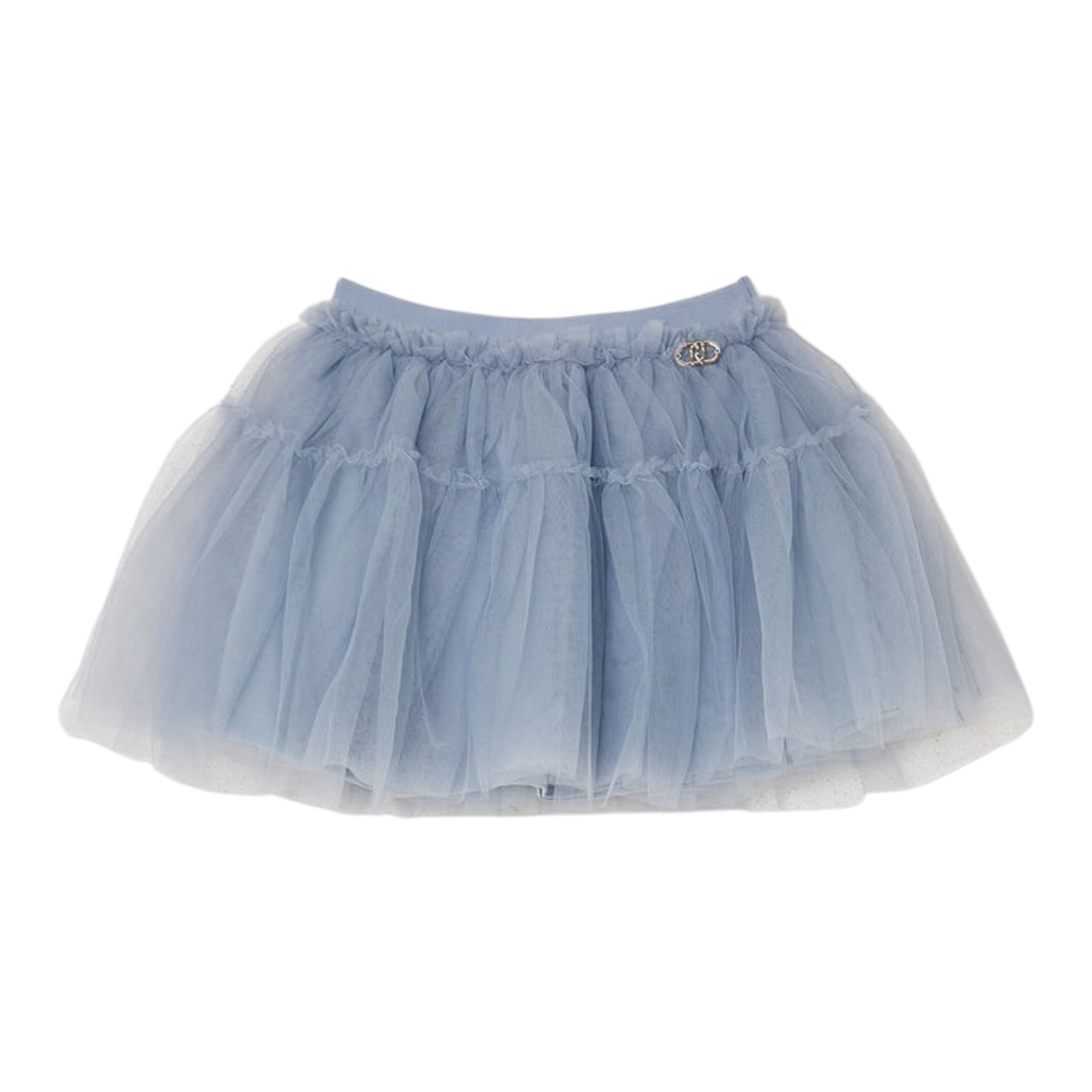 Liu Jo Gonna tinta unita con Tulle Azzurro per Bambina KF5074X AZZURRO LIU JO 