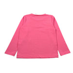 Liu Jo Shirt Girocollo tinta unita con Logo Rosa per Bambina KF5087JX ROSA LIU JO 
