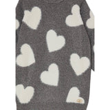 Liu Jo Abito In Maglia tinta unita con Stampa Grigio per Bambina KF5097 GRIGIO LIU JO 