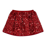 Liu Jo Gonna tinta unita con Paillettes Rosso per Bambina KF5105XXJ ROSSO LIU JO 