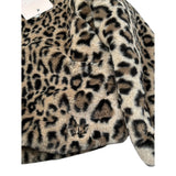 Liu Jo Pelliccia con Cappuccio Fantasia Maculata Beige per Bambina KF5106 BEIGE LIU JO 