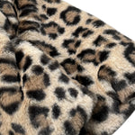 Liu Jo Pelliccia con Cappuccio Fantasia Maculata Marrone per Neonata KF5106X MARRONE LIU JO 