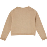 Liu Jo Maglia Girocollo tinta unita con Ricami Beige per Bambina KF5122 BEIGE LIU JO 