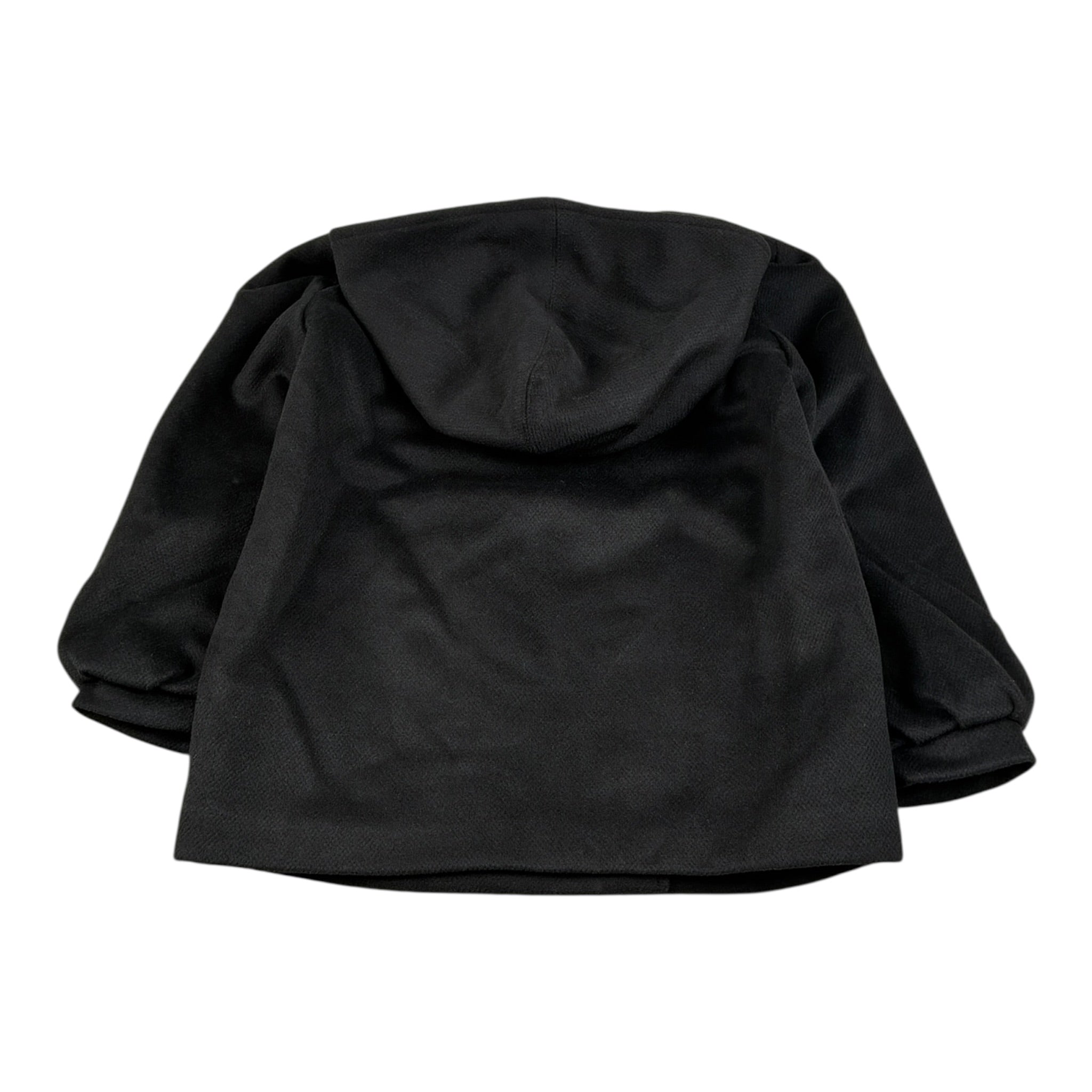 Liu Jo Cappotto tinta unita con Cappuccio Nero per Neonata KF5127XN NERO LIU JO 