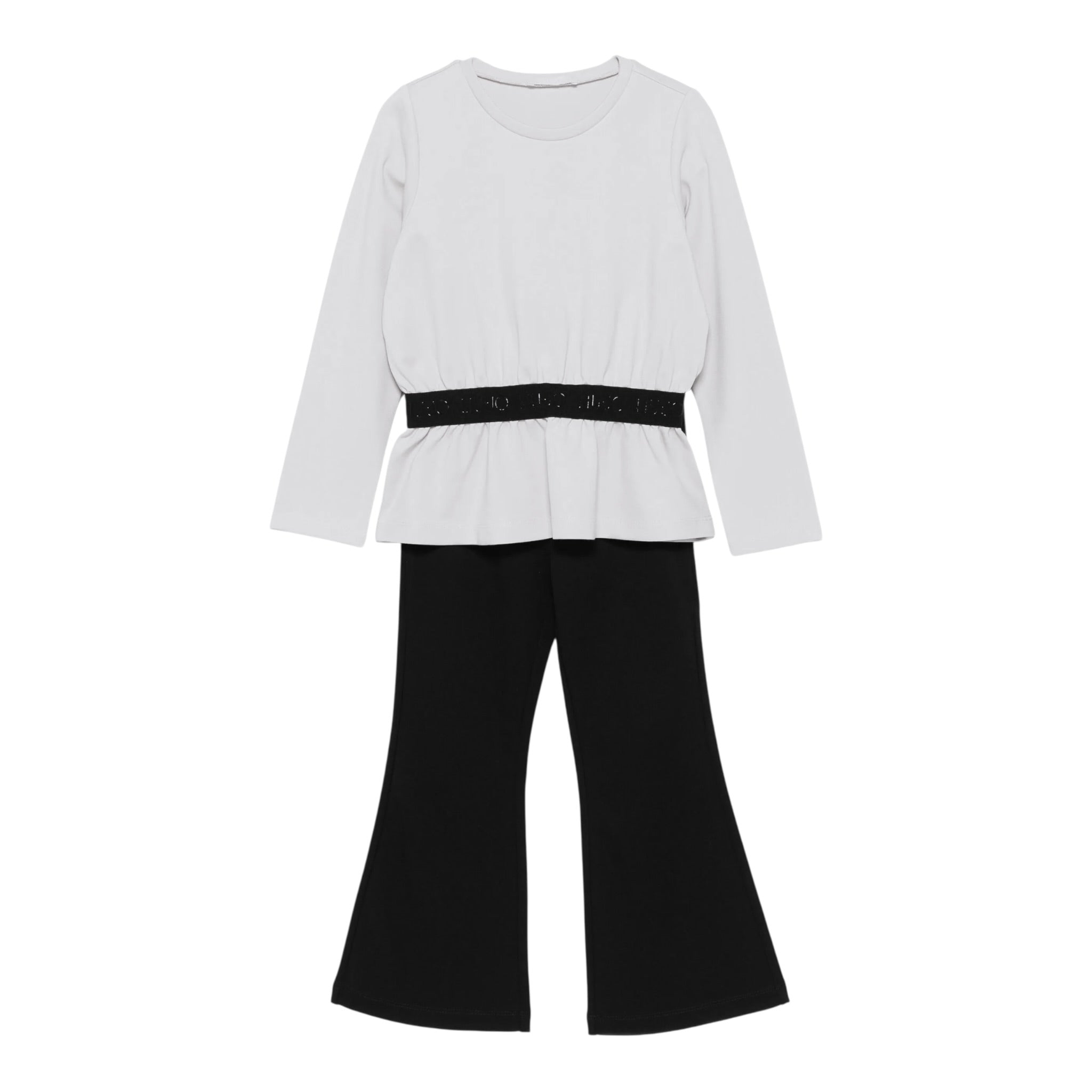 Liu Jo Completo 2 Pezzi Shirt-Leggins Bianco/Nero per Bambina KF5131X BIANCO/NERO LIU JO 