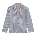 Liu Jo Giacca Fantasia A Righe Blu per Bambino QA3016 BLU LIU JO 