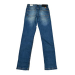 Losan Jeans tinta unita con Girovita Regolabile Blu per Bambino 6P10AL BLU LOSAN 