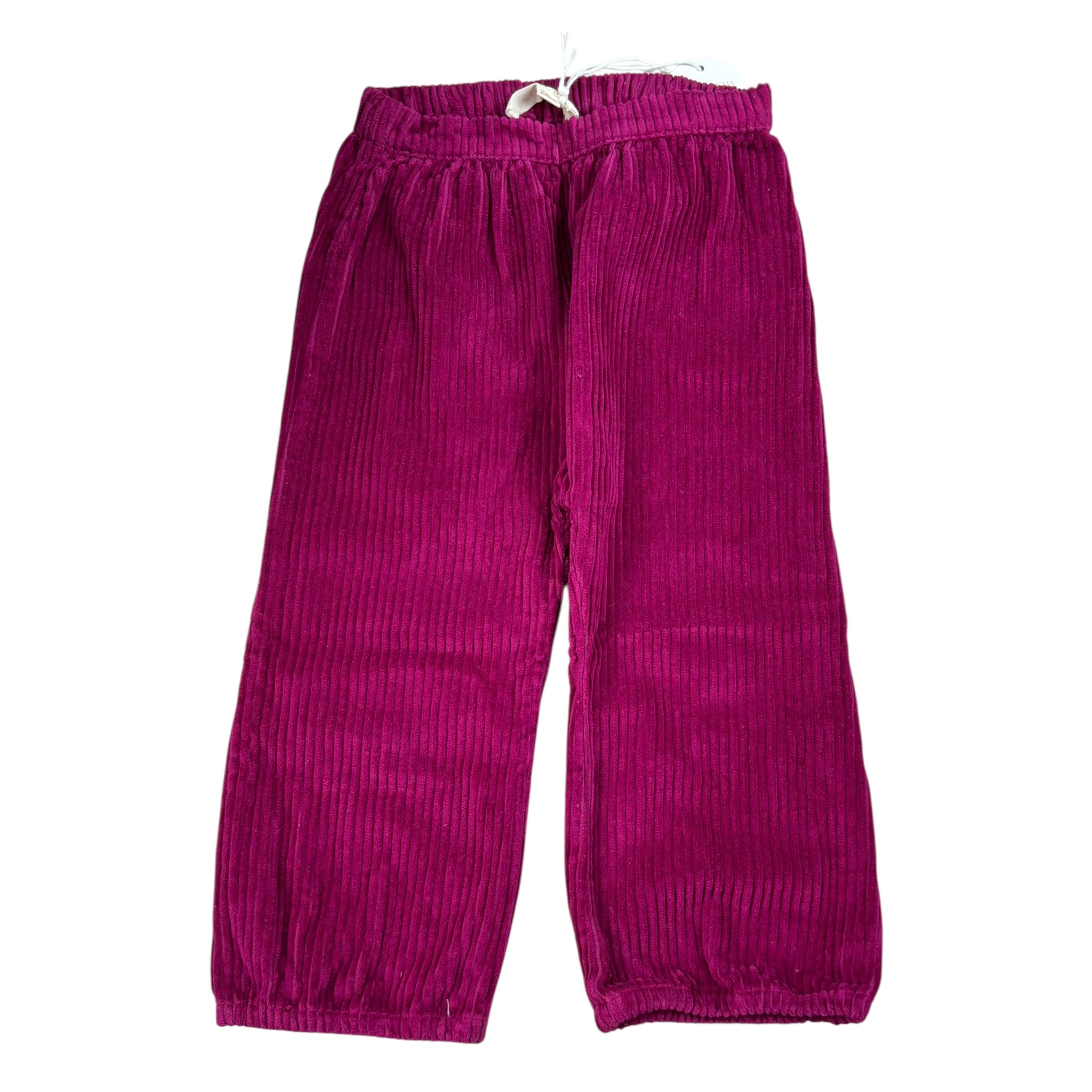 Louise Misha Pantalone tinta unita con Elastico In Vita Magenta per Neonata FRIW25P0195 MAGENTA LOUISE MISHA 
