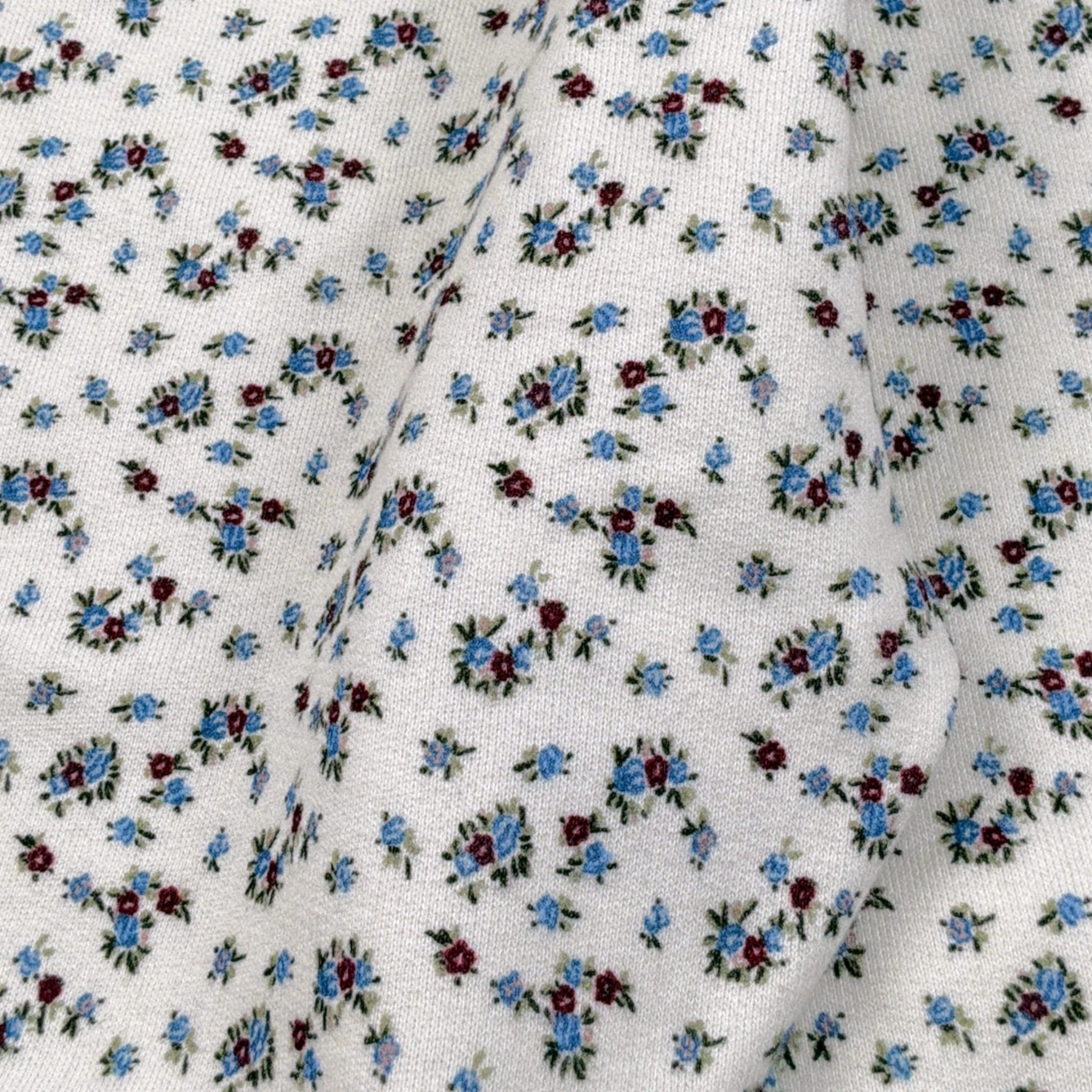 Louise Misha Felpa tinta unita con Stampa Fiori Panna per Bambina GRPW25S0070 PANNA LOUISE MISHA 