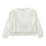 Lu Lu By Miss Grant Maglia tinta unita Girocollo Bianco per Bambina LL0743 BIANCO LU LU BY MISS GRANT 
