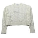 Lu Lu By Miss Grant Maglia Girocollo tinta unita Panna per Bambina LL3099 PANNA LU LU BY MISS GRANT 
