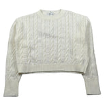 Lu Lu By Miss Grant Maglia Girocollo tinta unita Panna per Bambina LL3099 PANNA LU LU BY MISS GRANT 