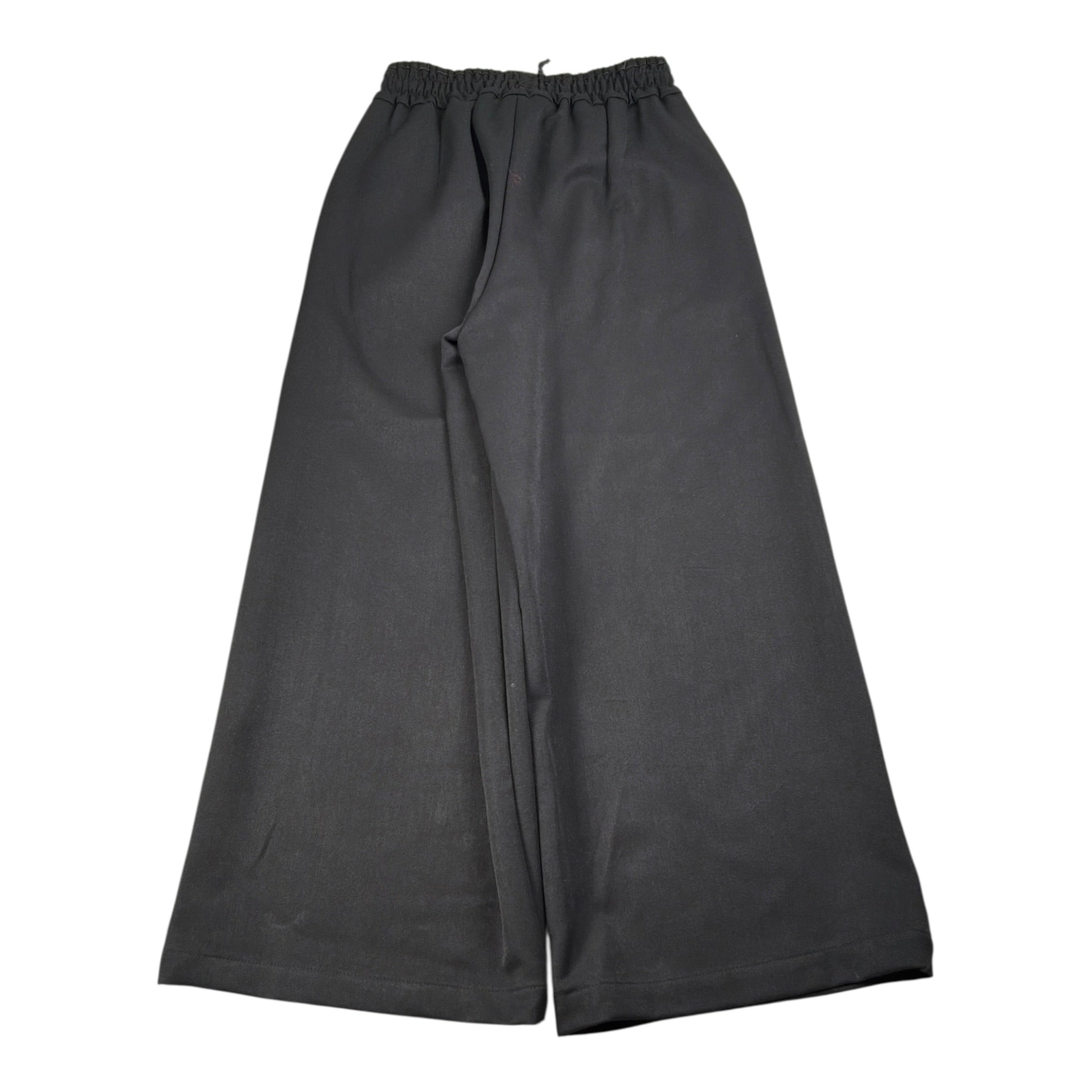 Lu Lu By Miss Grant Pantalone tinta unita Modello A Palazzo Nero per Bambina LL3739 NERO LU LU BY MISS GRANT 