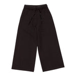 Lu Lu By Miss Grant Pantalone tinta unita Modello A Palazzo Nero per Bambina LL3739X NERO LU LU BY MISS GRANT 