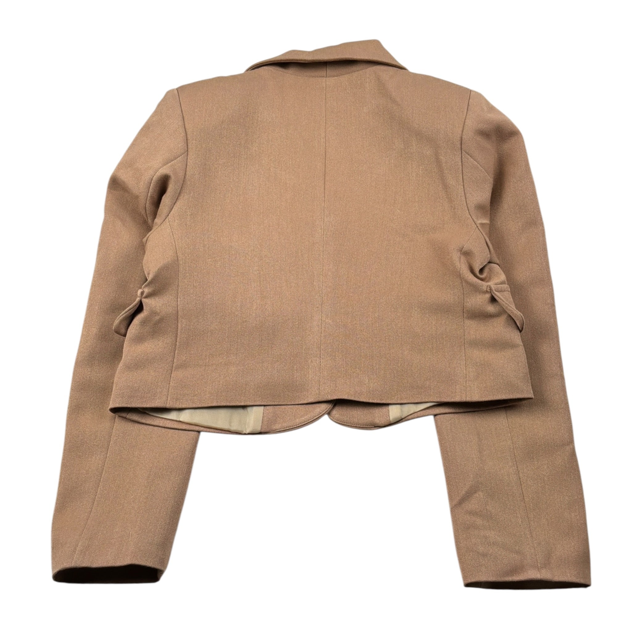 Lu Lu By Miss Grant Giacca tinta unita Crop Cammello per Bambina LL3772 CAMMELLO LU LU BY MISS GRANT 