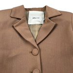 Lu Lu By Miss Grant Giacca tinta unita Crop Cammello per Bambina LL3772 CAMMELLO LU LU BY MISS GRANT 