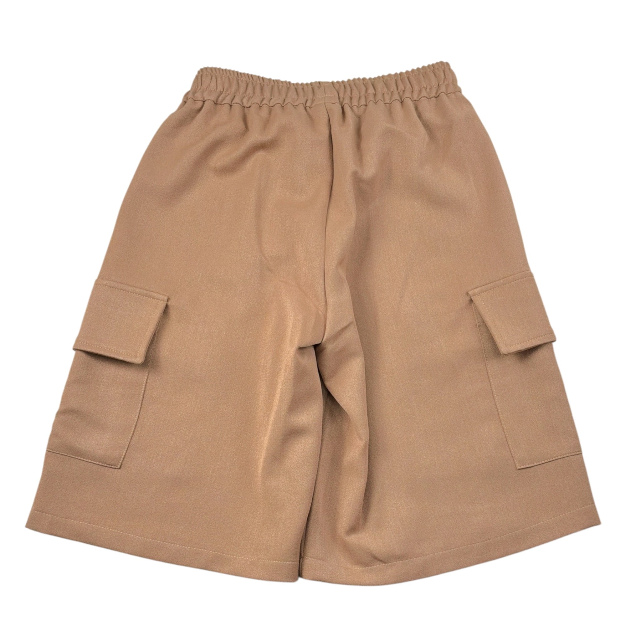 Lu Lu By Miss Grant Short tinta unita con Elastico In Vita Cammello per Bambina LL3774 CAMMELLO LU LU BY MISS GRANT 