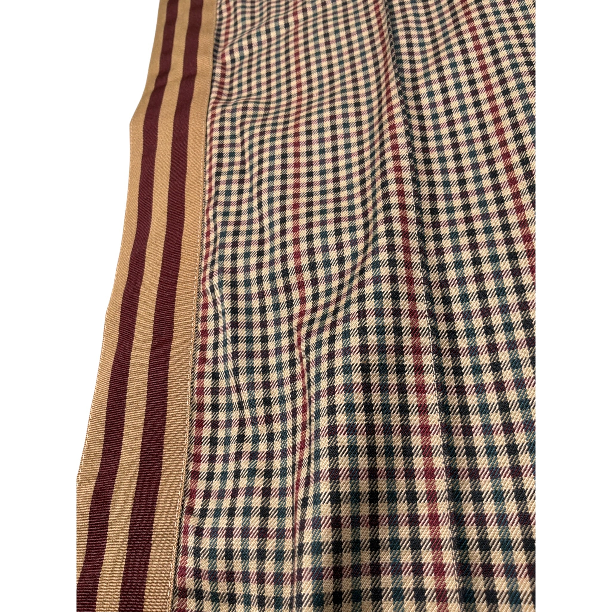 Lu Lu By Miss Grant Pantalone tinta unita con Fantasia A Quadri Beige per Bambina LL3782 BEIGE LU LU BY MISS GRANT 