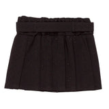 Lu Lu By Miss Grant Gonna tinta unita con Cintura E Brillantini Nero per Bambina LL3808 NERO LU LU BY MISS GRANT 