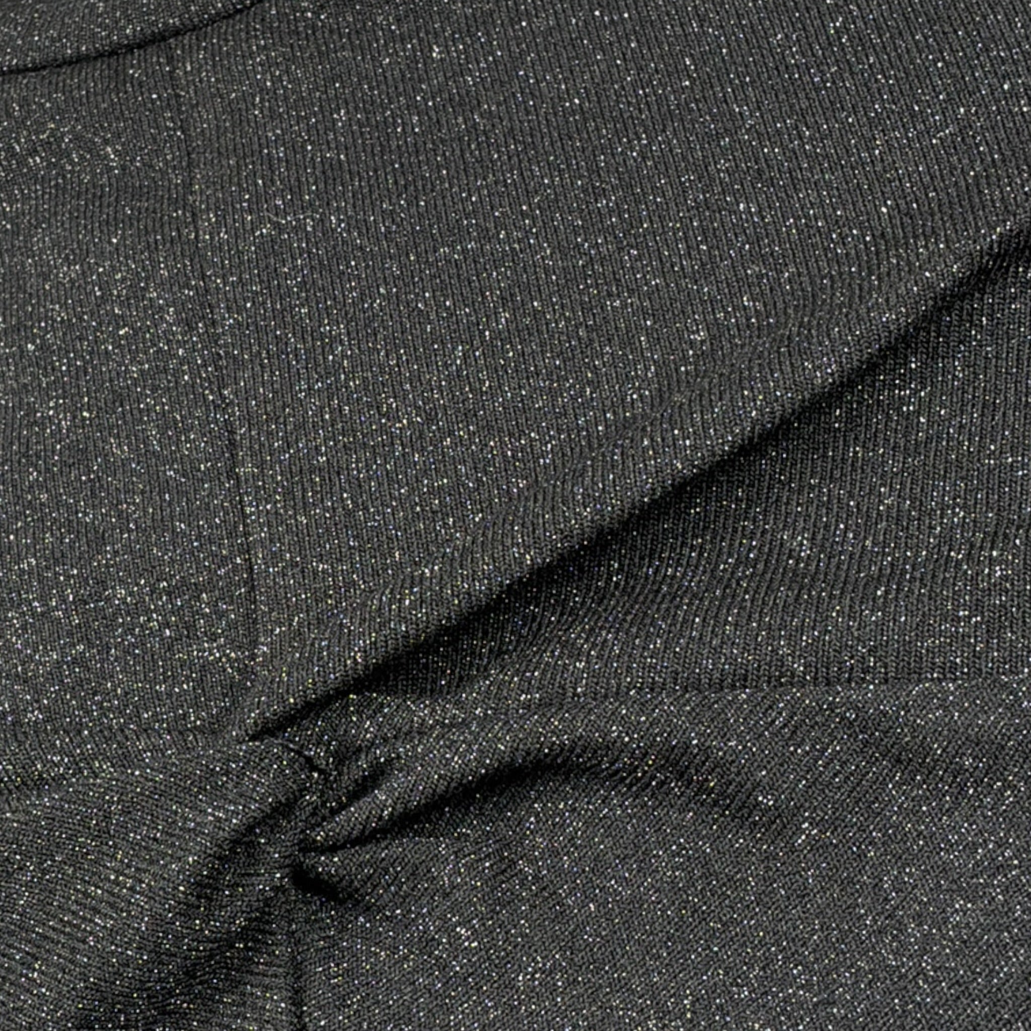 Lu Lu By Miss Grant T-Shirt tinta unita con Manicotti Nero per Bambina LL3842X NERO LU LU BY MISS GRANT 