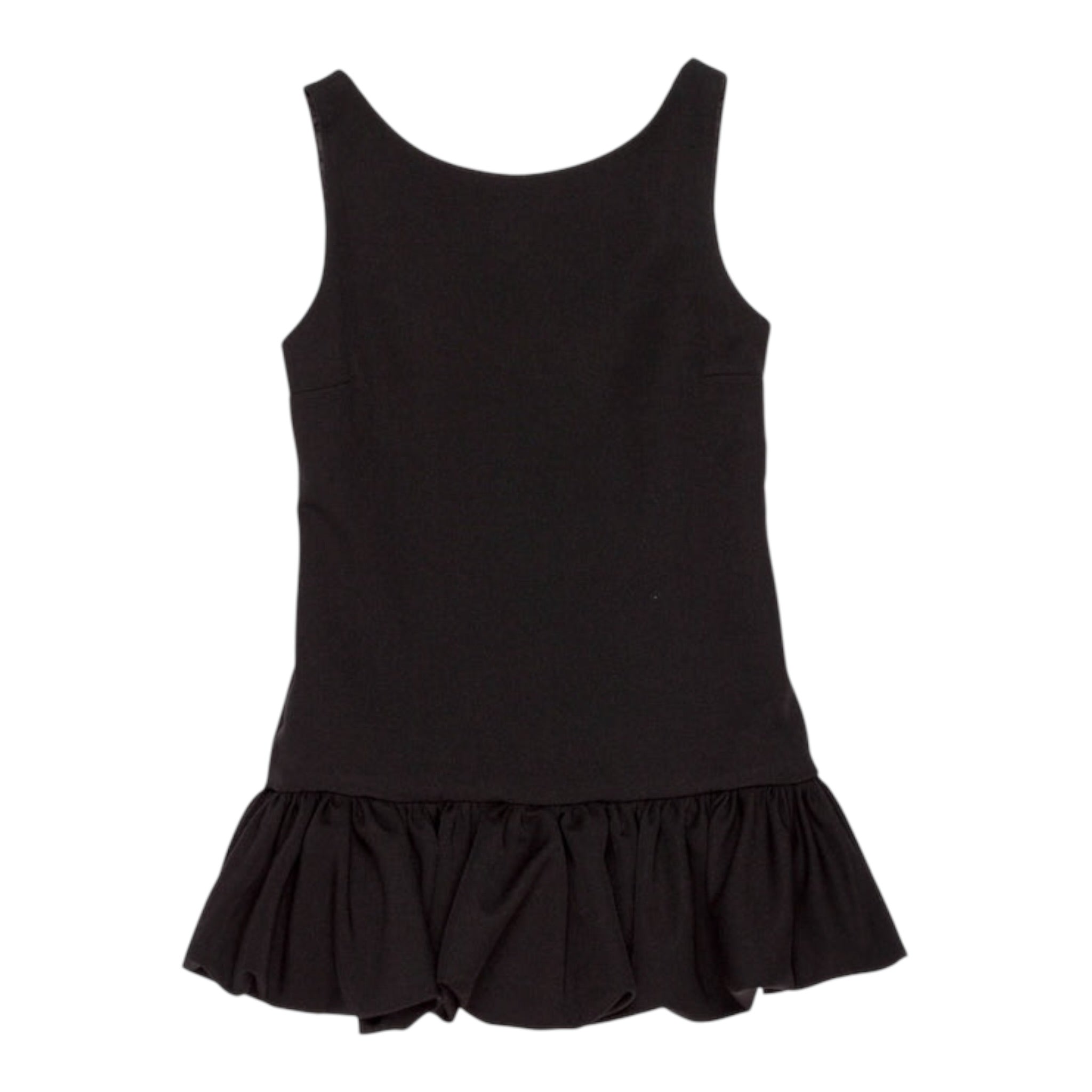 Lu Lu By Miss Grant Abito tinta unita Giromanica con Coulotte Integrata Nero per Bambina LL3861 NERO LU LU BY MISS GRANT 