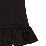 Lu Lu By Miss Grant Abito tinta unita Giromanica con Coulotte Integrata Nero per Bambina LL3861 NERO LU LU BY MISS GRANT 