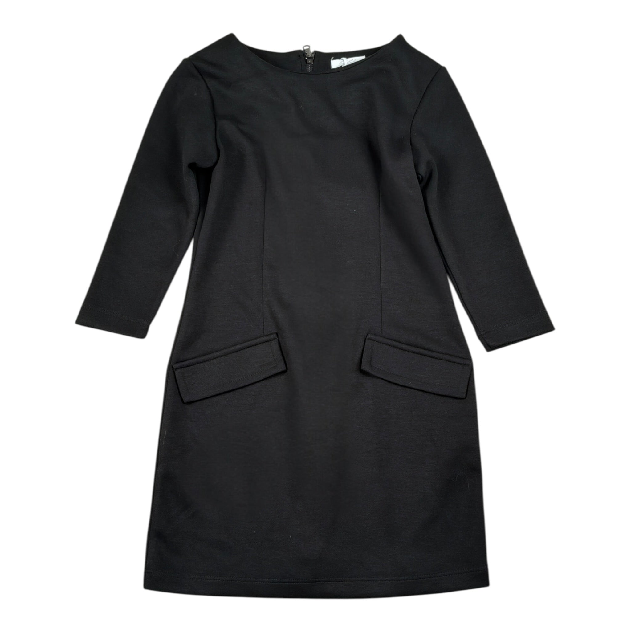 Lu Lu By Miss Grant Abito tinta unita Manica Lunga Nero per Bambina LL3864 NERO LU LU BY MISS GRANT 