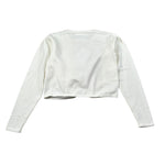 Lu Lu By Miss Grant Maglia tinta unita Bianco per Bambina LL3869 BIANCO LU LU BY MISS GRANT 