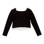 Lu Lu By Miss Grant Set 2 Shirt Bicolore Bianco/Nero per Bambina LL3875 BIANCO/NERO LU LU BY MISS GRANT 