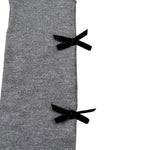 Lu Lu By Miss Grant T-Shirt In Maglia con Manicotti tinta unita Grigio per Bambina LL3888 GRIGIO LU LU BY MISS GRANT 