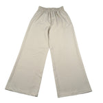 Lu Lu By Miss Grant Pantalone tinta unita Modello Palazzo Beige per Bambina LL3965 BEIGE LU LU BY MISS GRANT 