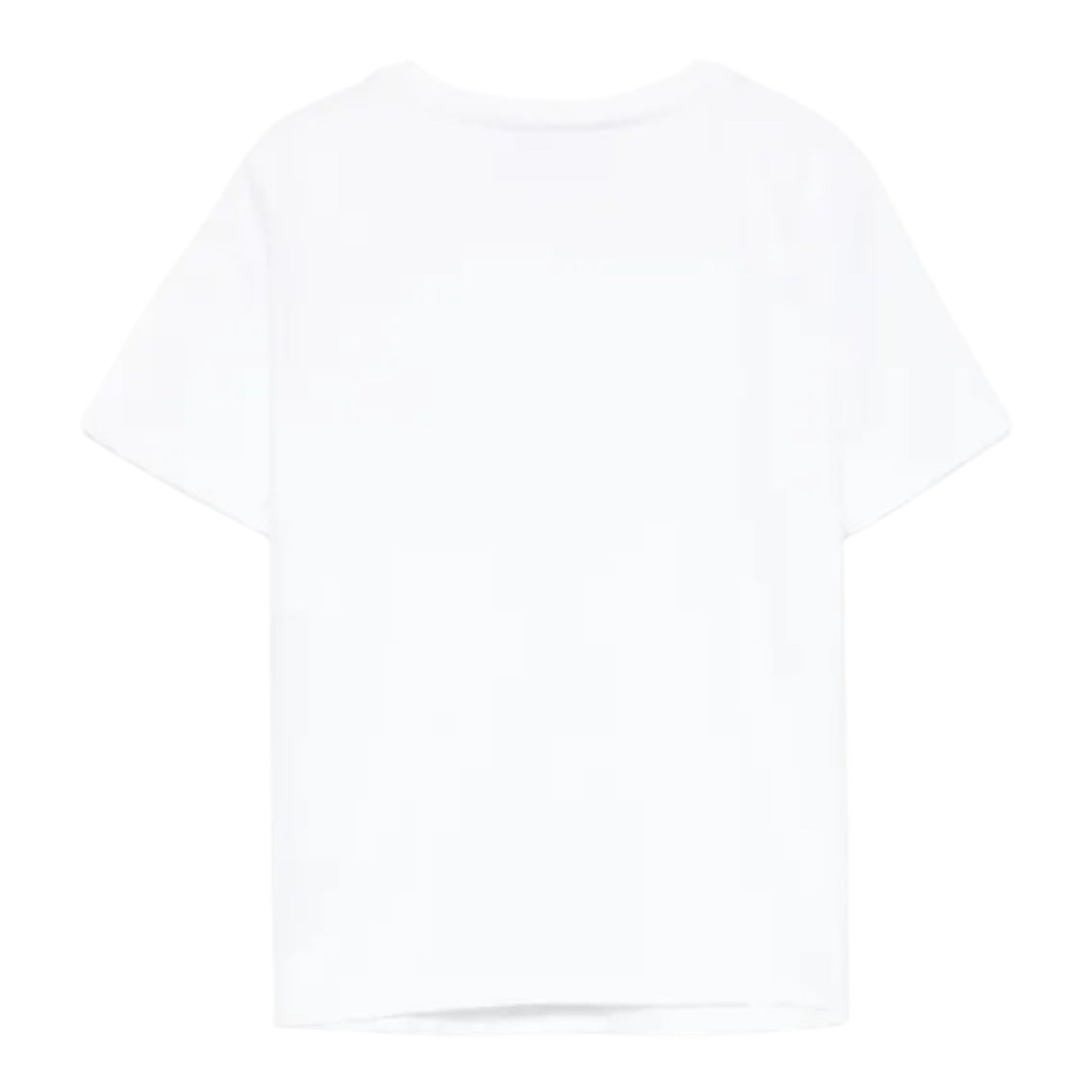 Lu Lu By Miss Grant T-Shirt tinta unita con Stampa Bianco per Bambina LL3968 BIANCO LU LU BY MISS GRANT 