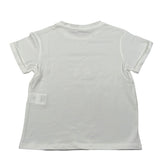 Lu Lu By Miss Grant T-Shirt tinta unita con Stampa Bianco per Bambina LL3968X BIANCO LU LU BY MISS GRANT 