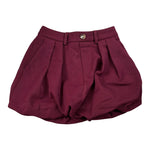 Lu Lu By Miss Grant Gonna tinta unita con Elastico In Vita Bordeaux per Bambina LL3977X BORDEAUX LU LU BY MISS GRANT 