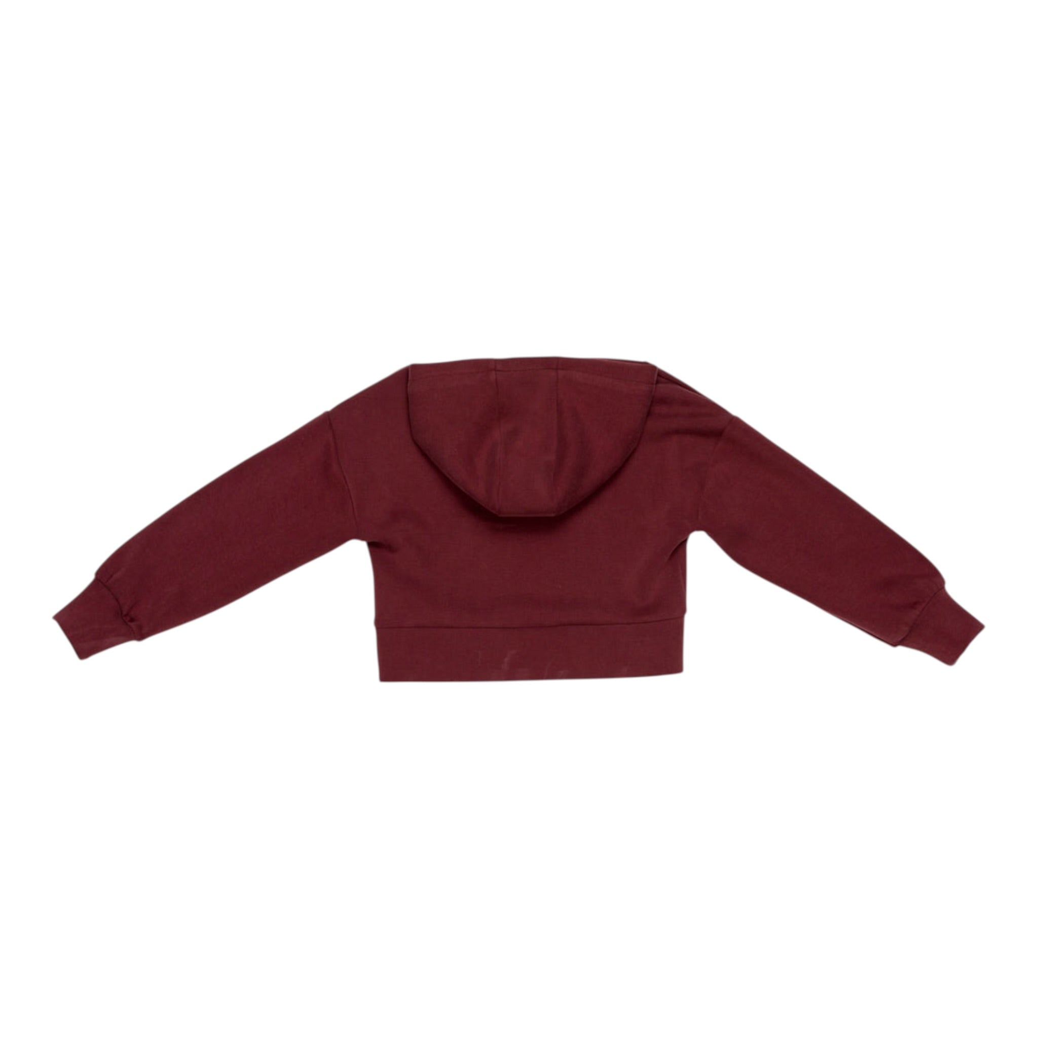 Lu Lu By Miss Grant Felpa tinta unita con Applicazione Bordeaux per Bambina LL3983X BORDEAUX LU LU BY MISS GRANT 