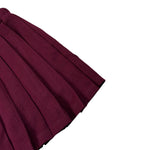 Lu Lu By Miss Grant Gonna tinta unita con Elastico In Vita Bordeaux per Bambina LL3996X BORDEAUX LU LU BY MISS GRANT 