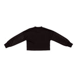 Lu Lu By Miss Grant Felpa Girocollo tinta unita con Brillantini Nero per Bambina LL4011 NERO LU LU BY MISS GRANT 