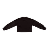 Lu Lu By Miss Grant Felpa Girocollo tinta unita con Brillantini Nero per Bambina LL4011 NERO LU LU BY MISS GRANT 