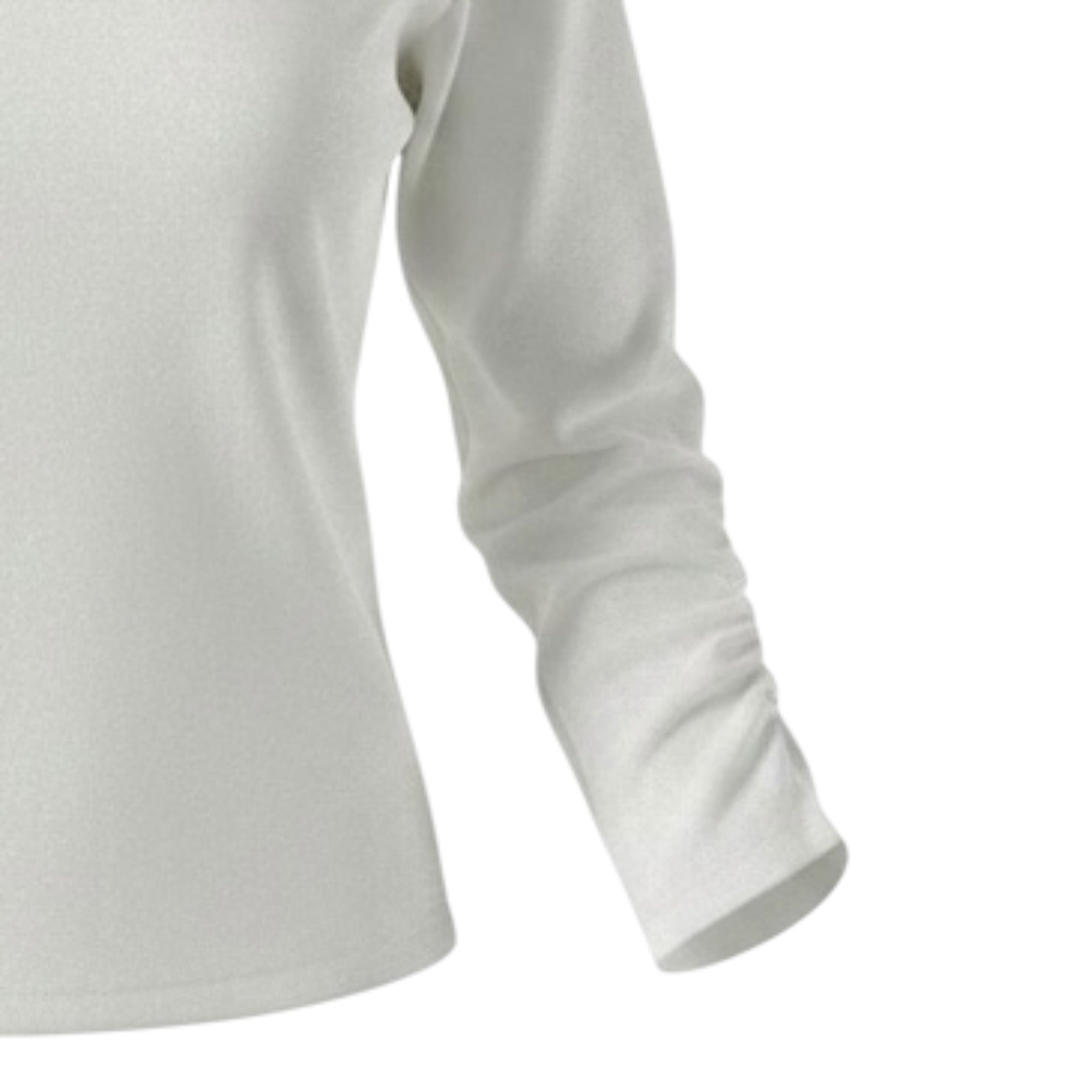 Lu Lu By Miss Grant Maglia tinta unita In Velluto Bianco per Bambina LL4022 BIANCO LU LU BY MISS GRANT 