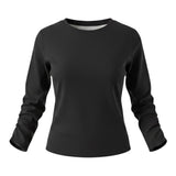 Lu Lu By Miss Grant Maglia tinta unita In Velluto Nero per Bambina LL4022 NERO LU LU BY MISS GRANT 