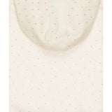 Lu Lu By Miss Grant Felpa tinta unita con Cappuccio Panna per Bambina LL4045 PANNA LU LU BY MISS GRANT 