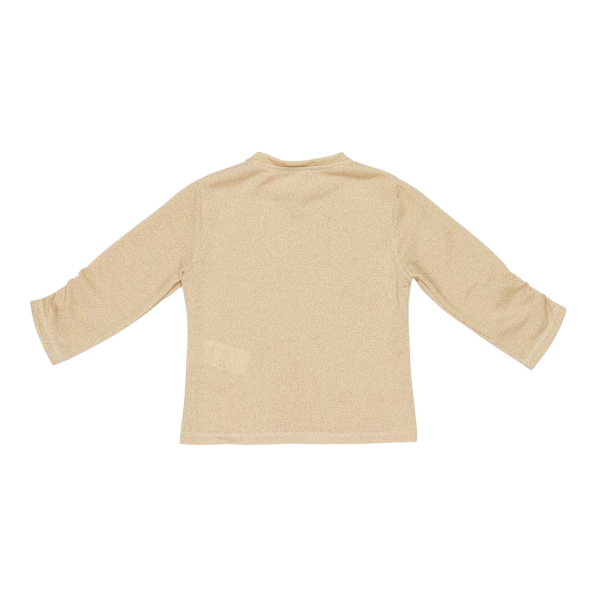 Lu Lu By Miss Grant Shirt tinta unita Girocollo Oro per Bambina LL4051 ORO LU LU BY MISS GRANT 
